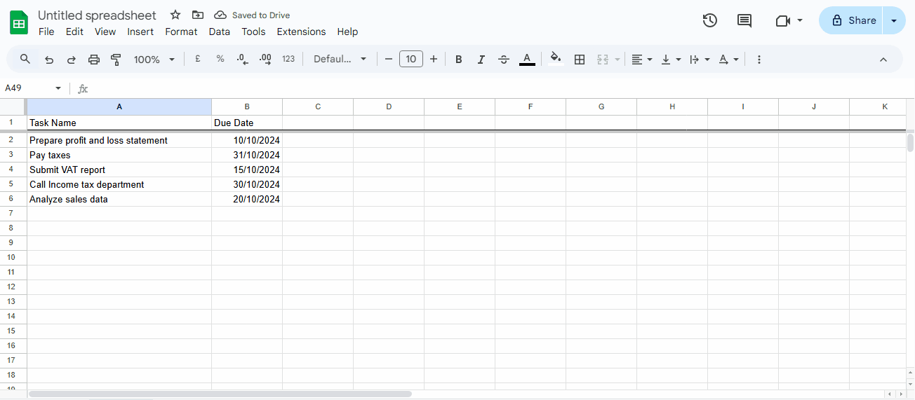 How to color an entire row using conditional formatting